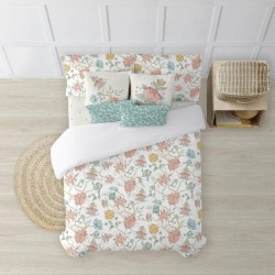 Housse de Couette Decolores Bellary Multicouleur 175 Fils 155 x 220 cm