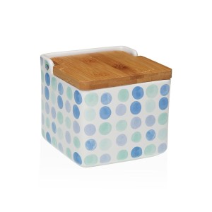 Salt Shaker with Lid Versa Ceramic 12,2 x 11,5 x 12,2 cm