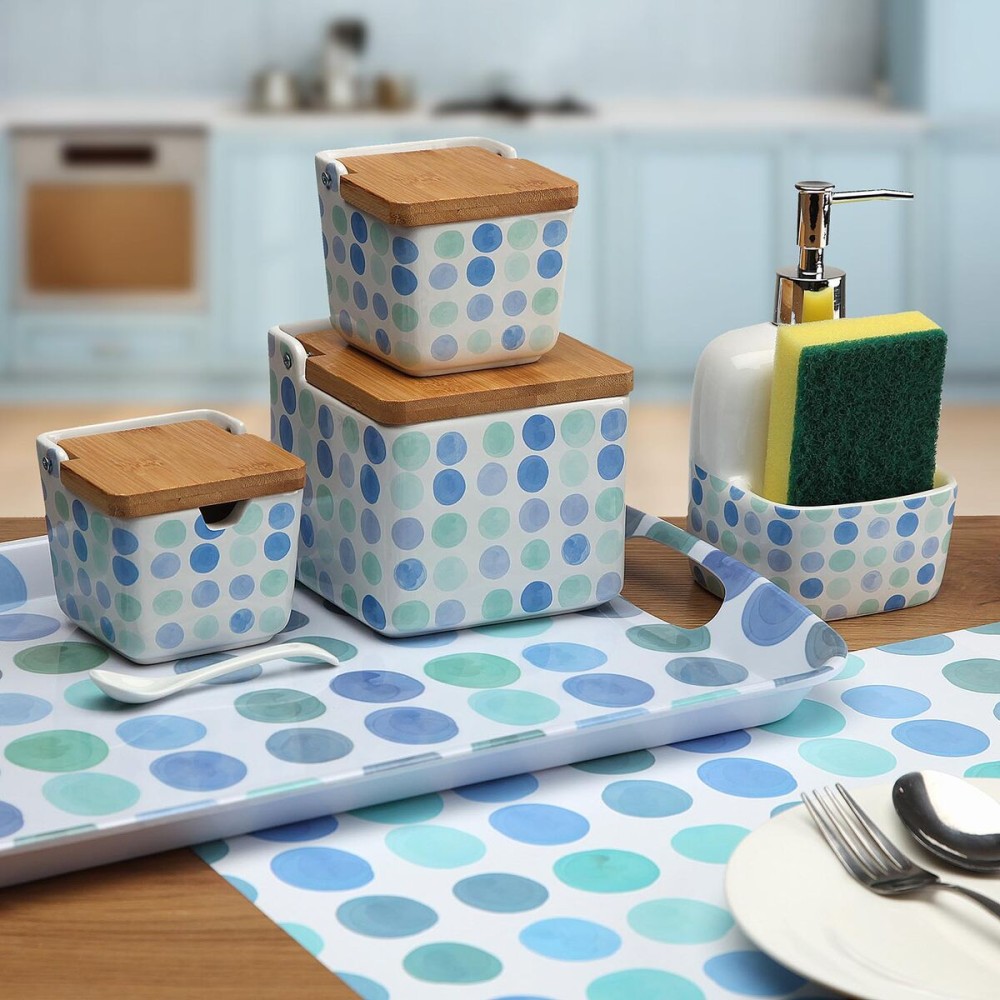 Salt Shaker with Lid Versa Ceramic 8,8 x 8,5 x 8,8 cm