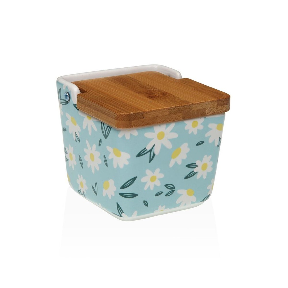 Salzstreuer mit Deckel Versa DAISY aus Keramik 8,8 x 8,5 x 8,8 cm