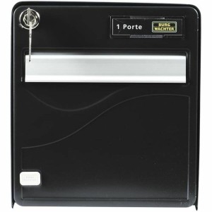 Boîte aux lettres Burg-Wachter 36,5 x 28 x 31 cm Noir Plastique