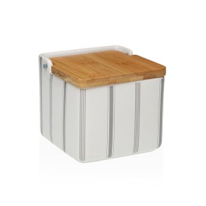 Salzstreuer mit Deckel Versa G-LINES aus Keramik 12,2 x 11,5 x 12,2 cm