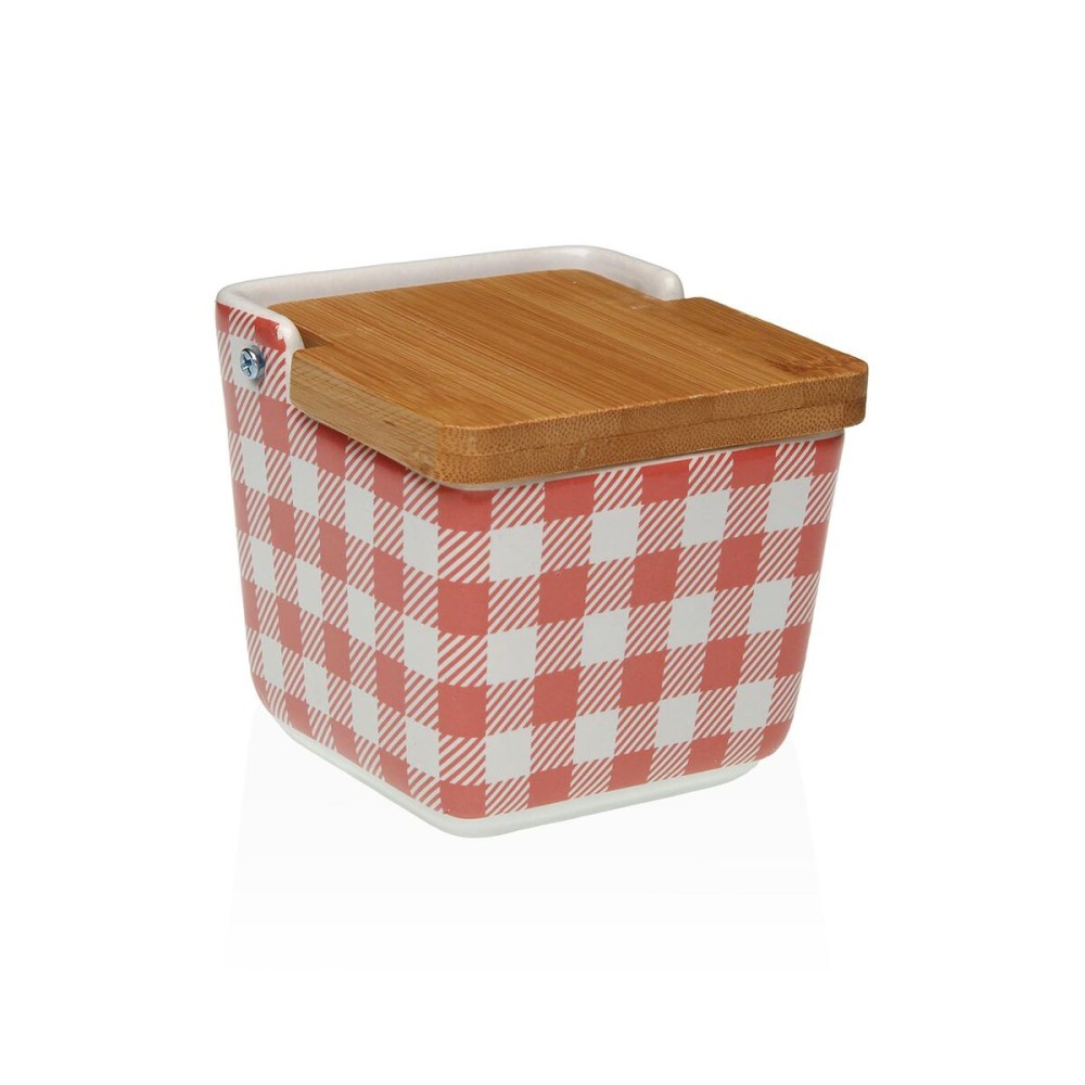 Salzstreuer mit Deckel Versa VICHY aus Keramik 8,8 x 8,5 x 8,8 cm