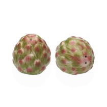 Salt and Pepper Shakers Versa Ceramic Dolomite Artichoke 6,2 X 7 X 6,3 CM