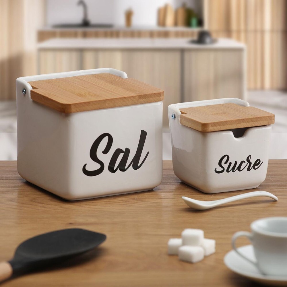 Sugar Bowl Versa SUCRE White Ceramic 8,8 x 8,5 x 8,8 cm