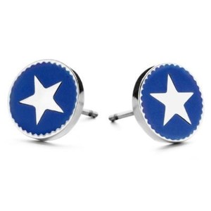Damenohrringe CO88 Collection 8CE-70025 Silberfarben Blau