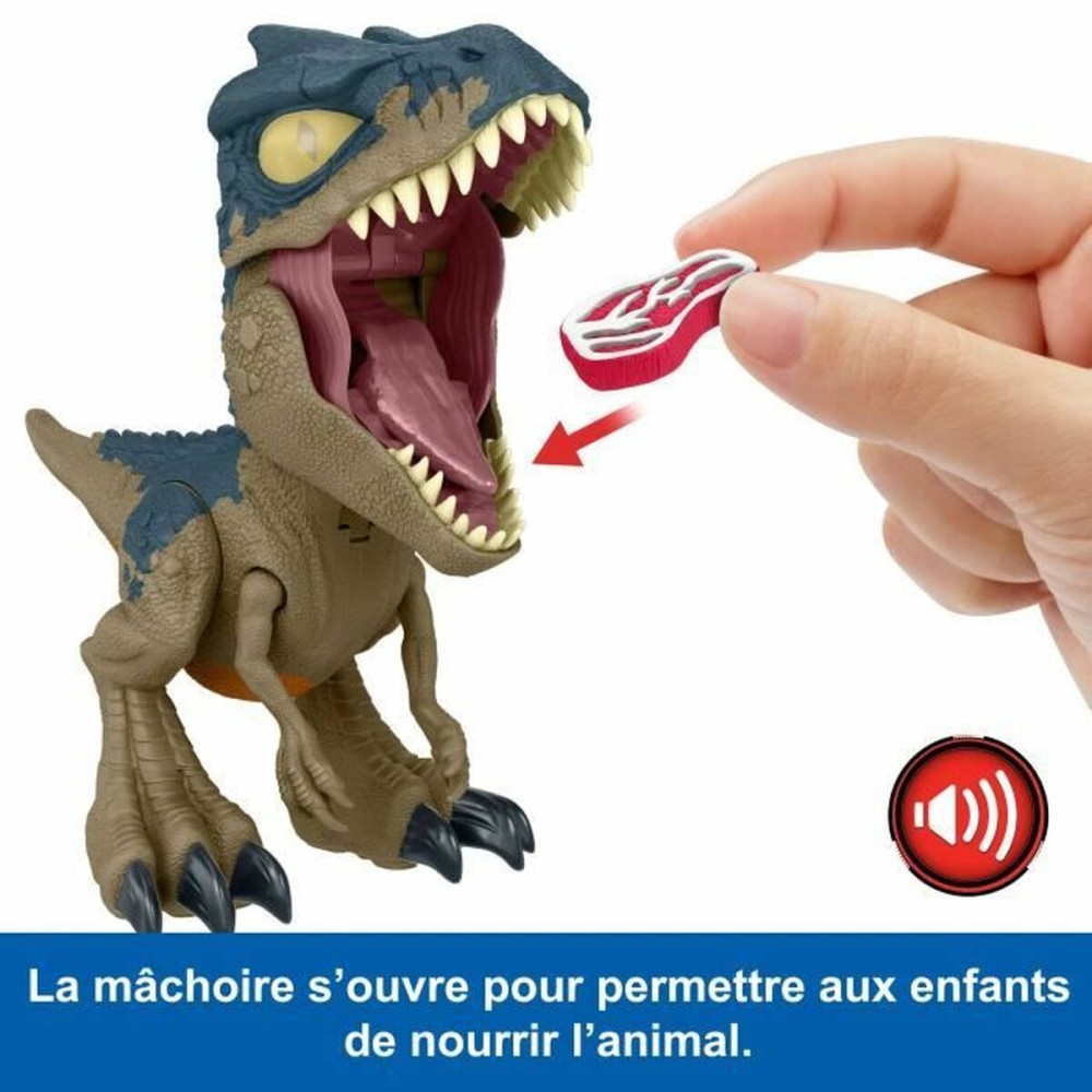 Dinosaure Jurassic World Chomp Chomp-Allosaurus HVB45 Dinosaure Son 2 Pièces