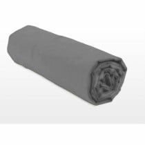 Drap housse HOME LINGE PASSION HP71766 Gris Anthracite 140 x 190 + 30 cm