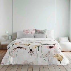 Housse de Couette Decolores Lund A Multicouleur 175 Fils 140 x 200 cm