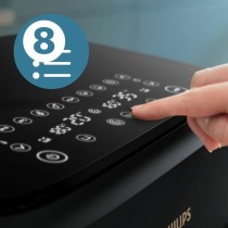 Heißluftfritteuse Philips Na351.00 Schwarz 9 L