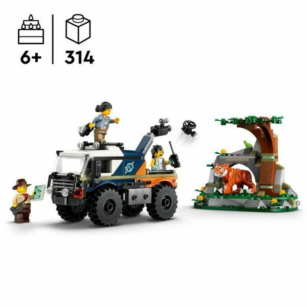 Set de construction Lego 60426 Jungle Explorer Off-Road Truck Multicouleur