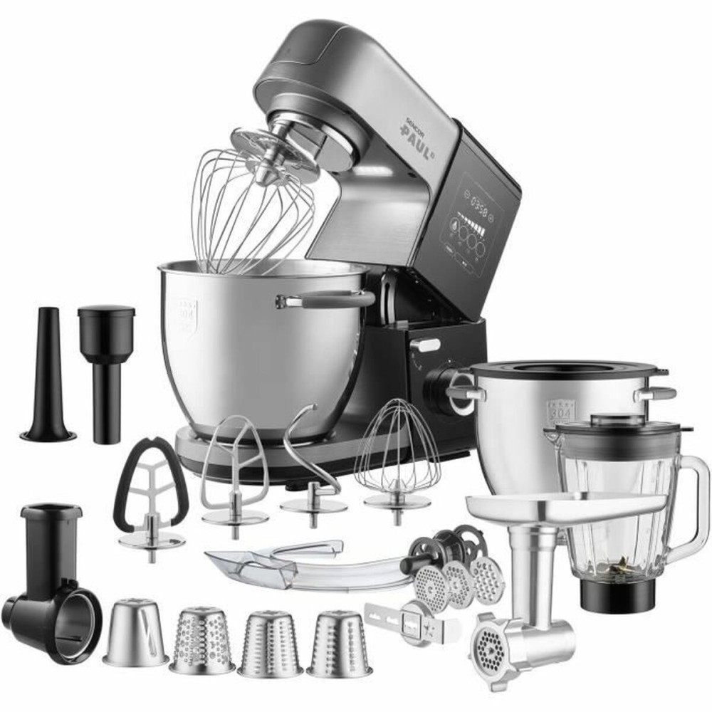 Küchenmaschine Sencor Schwarz Grau