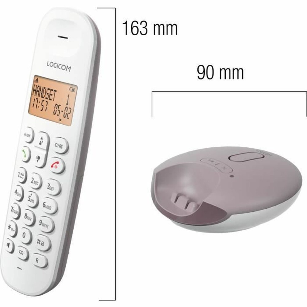 Wireless Phone Logicom ILOA 155T SOLO Brown Grey Taupe