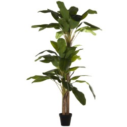 Plante décorative Alexandra House Living Plastique Bananaier 23 x 234 x 23 cm