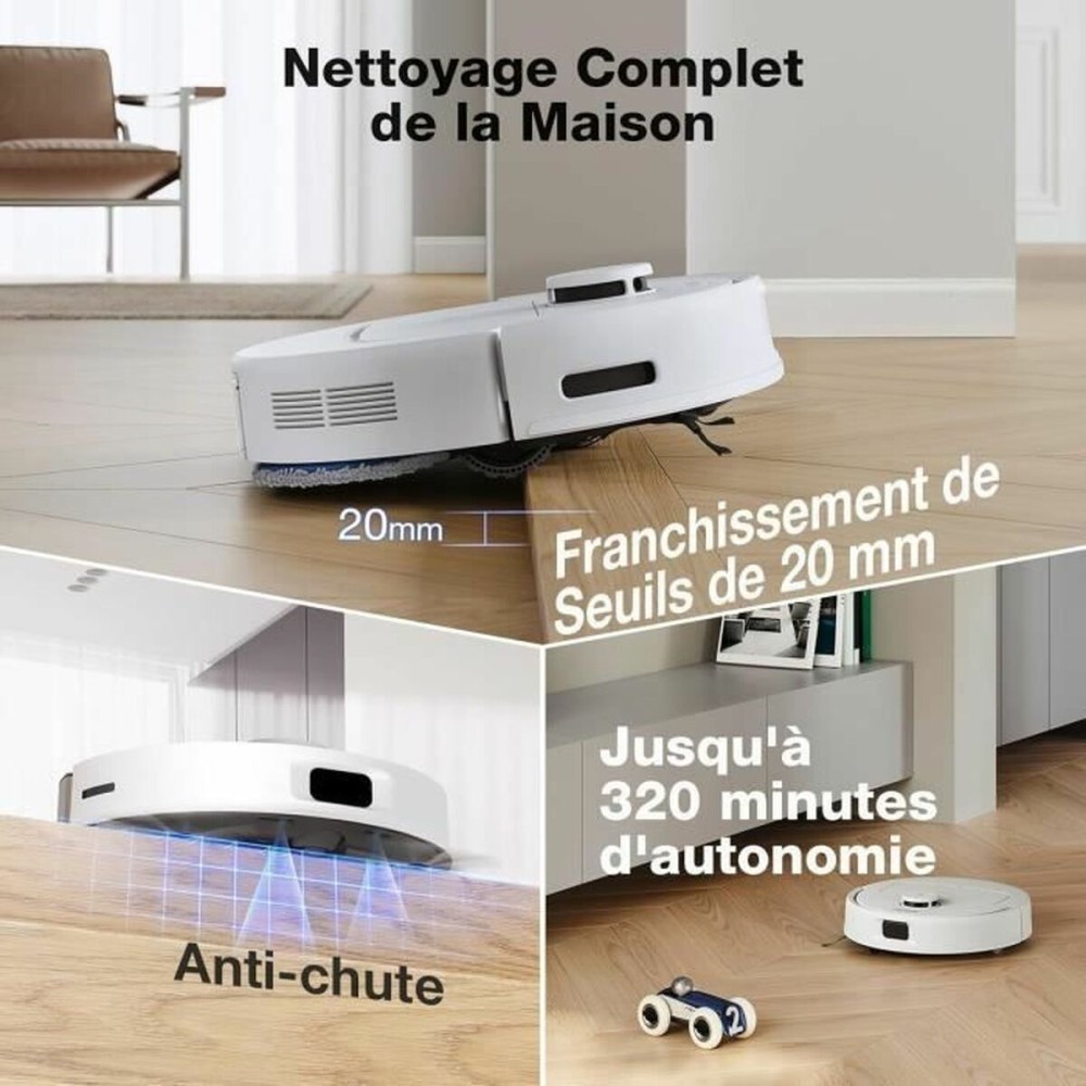 Aspirateur robot ECOVACS N30 Pro OMNI