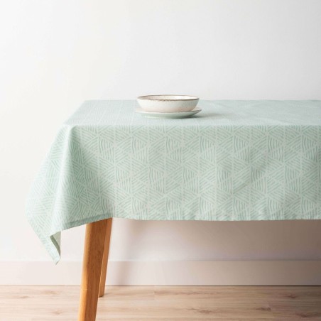 Stain-proof tablecloth Belum 31990C Turquoise 155 x 155 cm