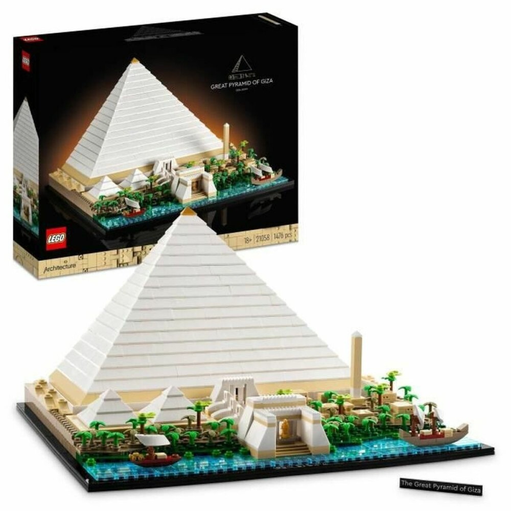 Playset Lego 21058 Architecture The Great Pyramid of Giza 1476 Pièces 