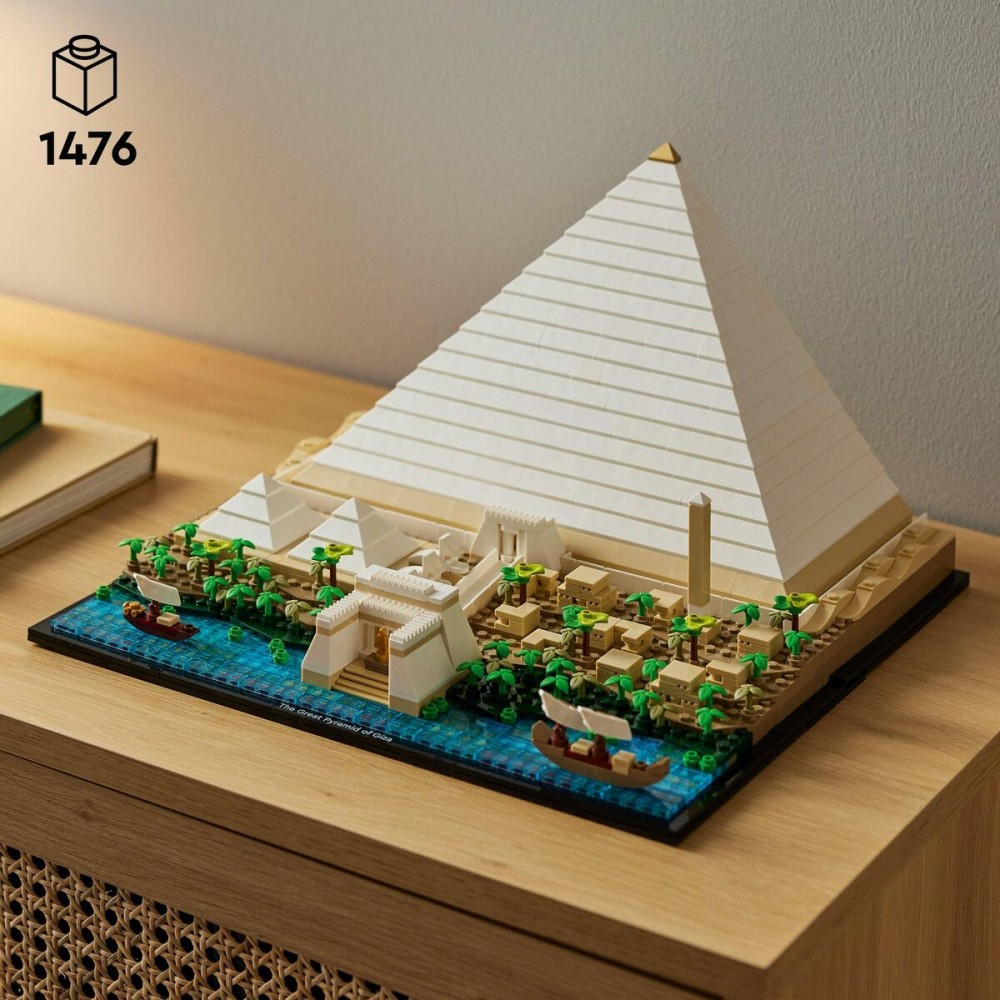 Playset Lego 21058 Architecture The Great Pyramid of Giza 1476 Pièces 
