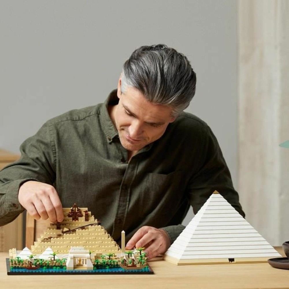 Playset Lego 21058 Architecture The Great Pyramid of Giza 1476 Pièces 