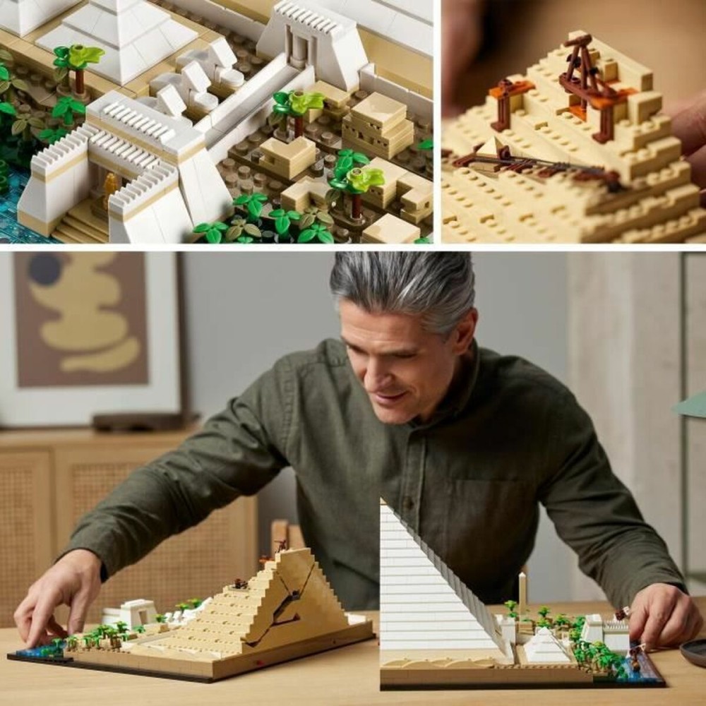 Playset Lego 21058 Architecture The Great Pyramid of Giza 1476 Pièces 