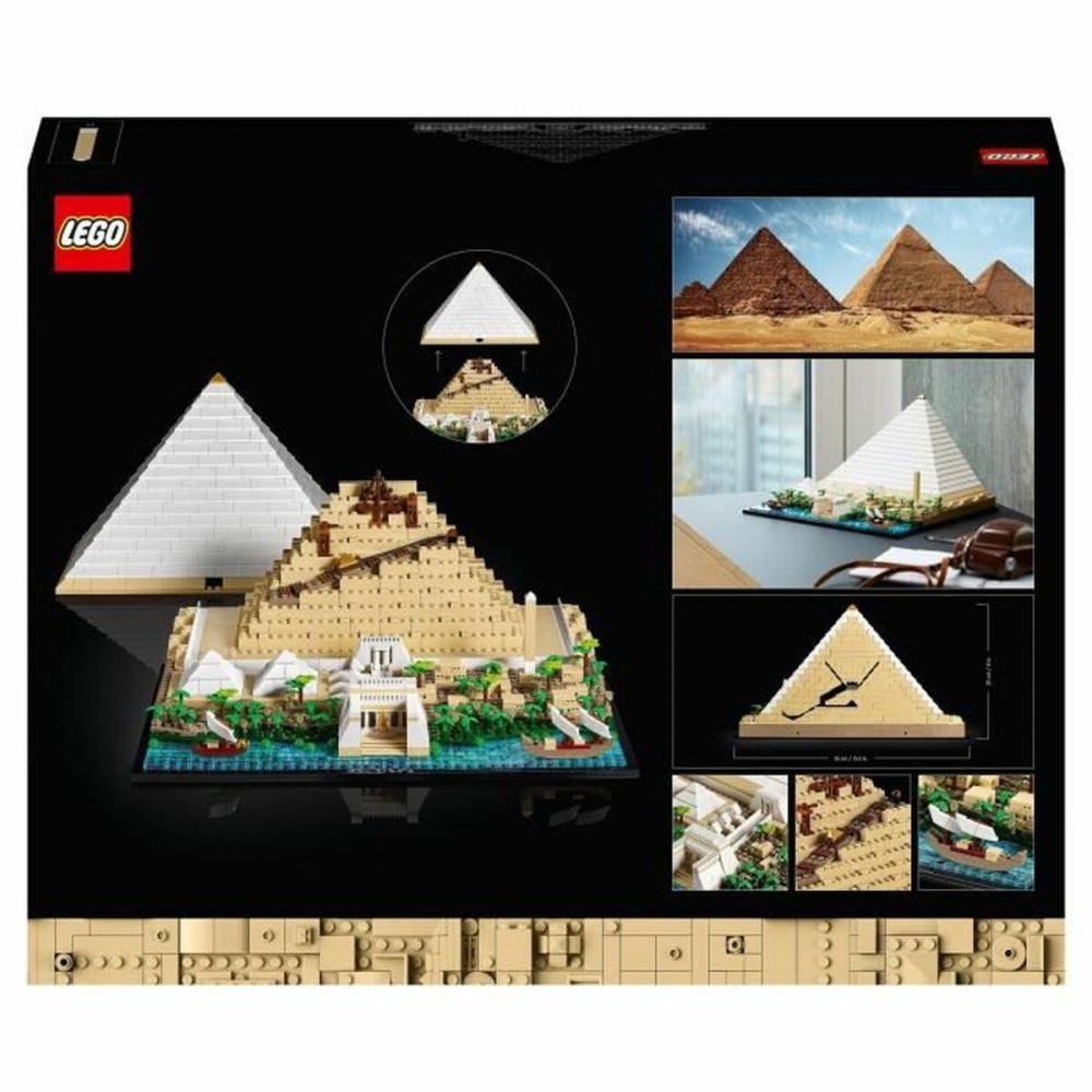Playset Lego 21058 Architecture The Great Pyramid of Giza 1476 Pièces 
