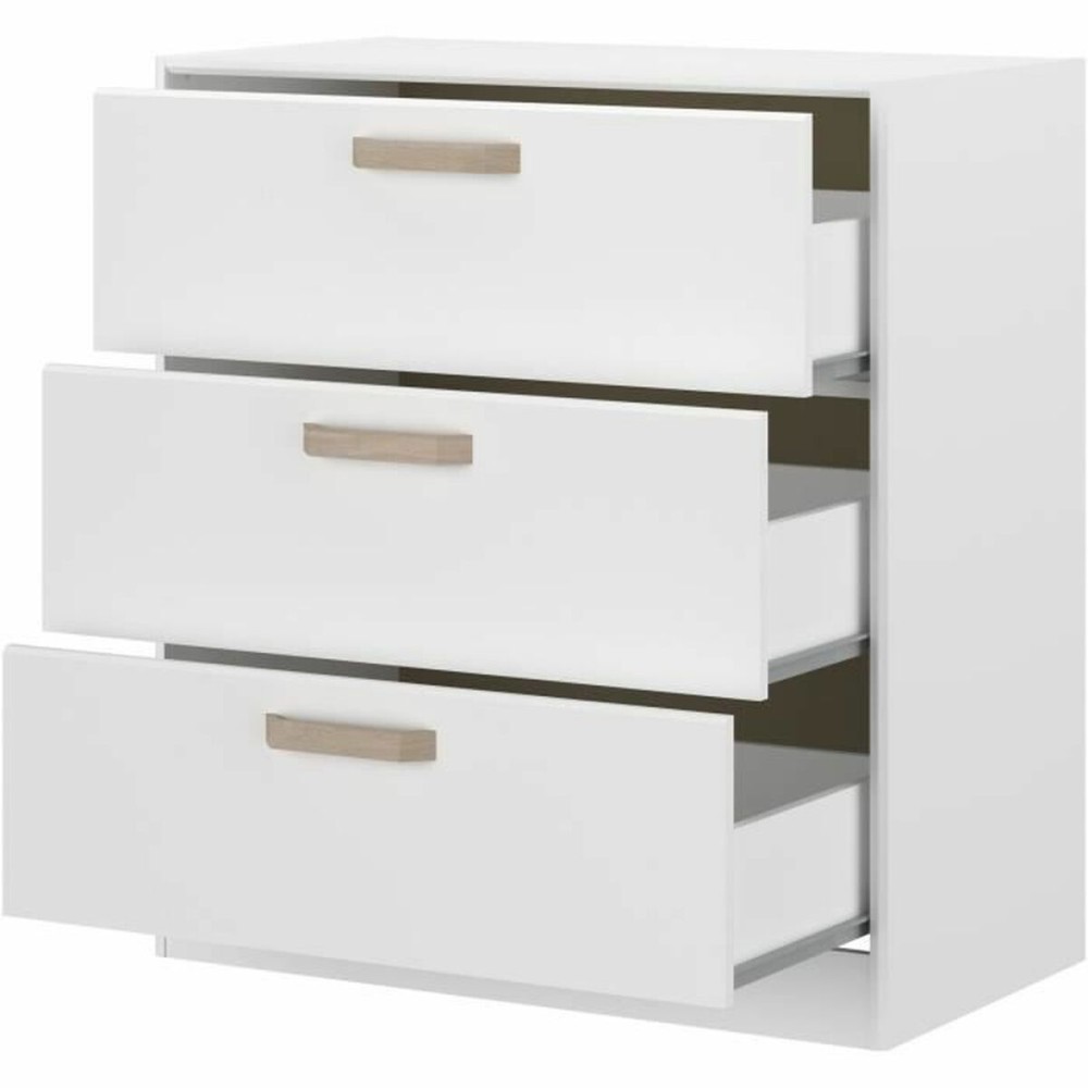 Chest of drawers Parisot White 79,7 x 87,8 x 43,8 cm