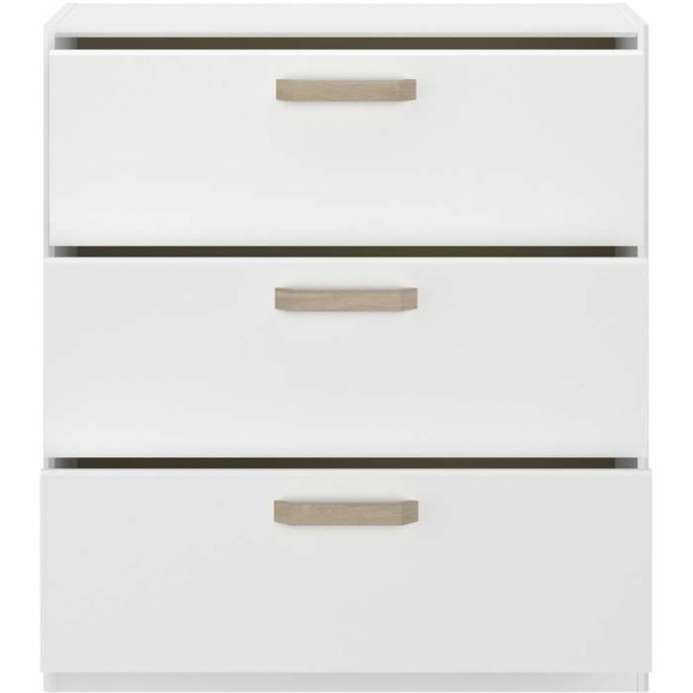 Chest of drawers Parisot White 79,7 x 87,8 x 43,8 cm