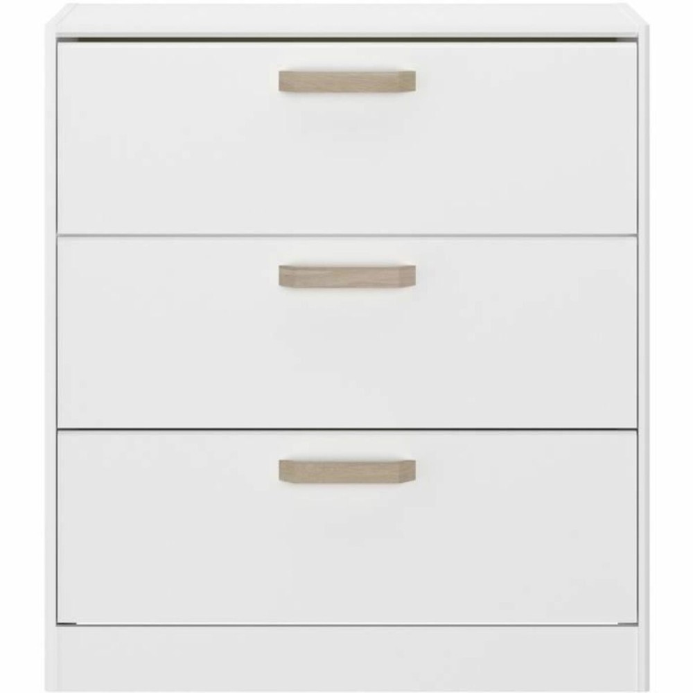 Chest of drawers Parisot White 79,7 x 87,8 x 43,8 cm