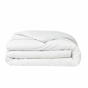 Parure de couette TODAY Percale Blanc 240 x 260 cm Macramé