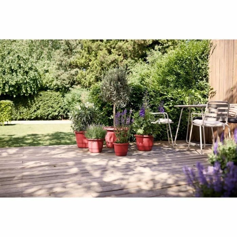 Plant pot Elho Amiga Round 40 Red rouge 39 x 29 cm