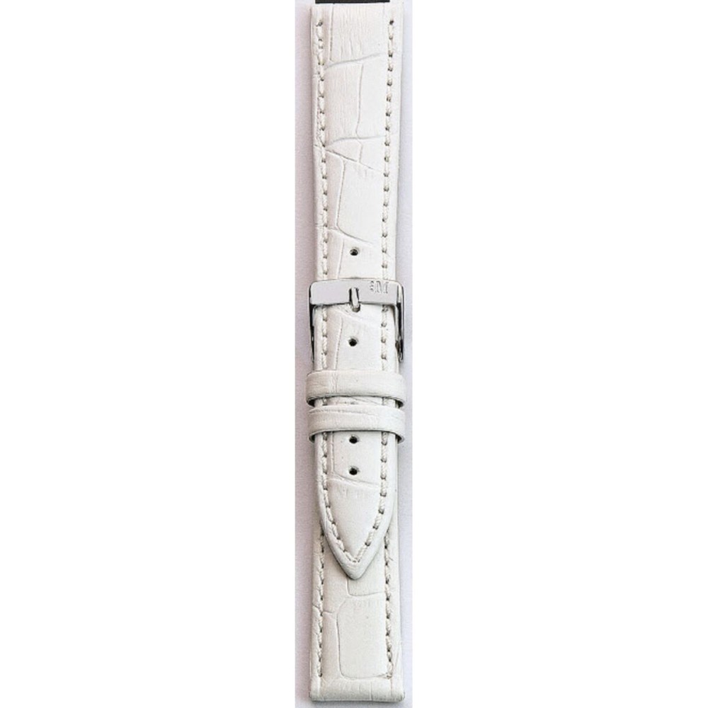 Uhrband Morellato A01X5203480017CR18 18 mm Weiß
