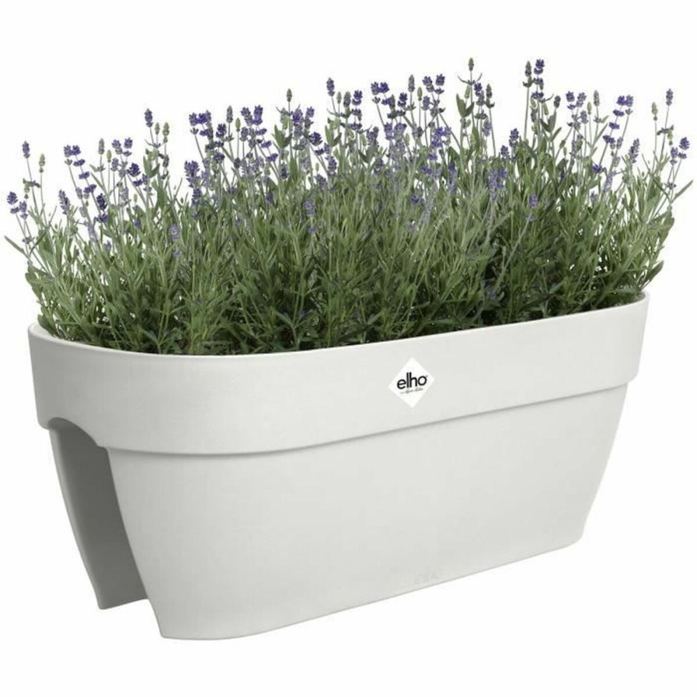 Plant pot Elho Vibia Campana Flower Bridge 60 White 26 x 59 x 22 cm