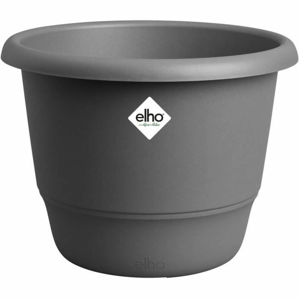 Plant pot Elho Amiga Round 40 Black Anthracite 39 x 29 cm