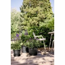 Plant pot Elho Amiga Round 40 Black Anthracite 39 x 29 cm