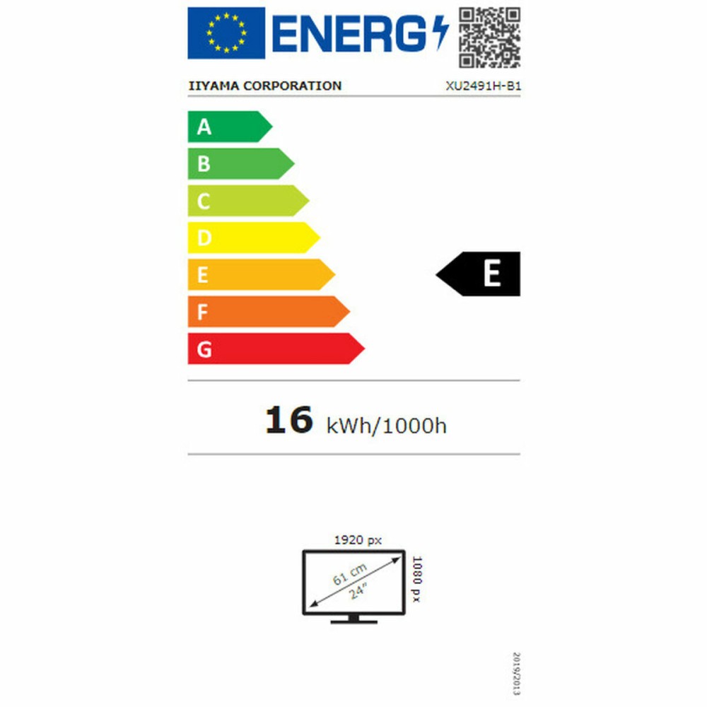 Écran Iiyama Full HD 23,8"