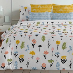 Housse de Couette Decolores Arona Multicouleur 175 Fils 200 x 200 cm