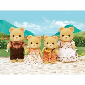 Set of Dolls Sylvanian Families Bear family