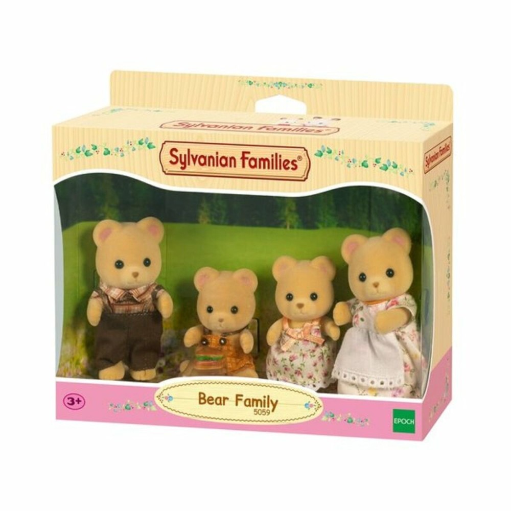 Set of Dolls Sylvanian Families Bear family