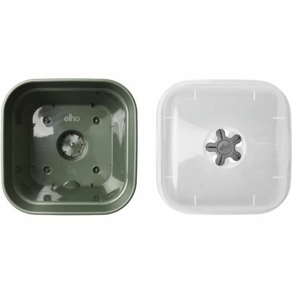 Pot Elho Avec couvercle Vert Plastique Ø 20 cm