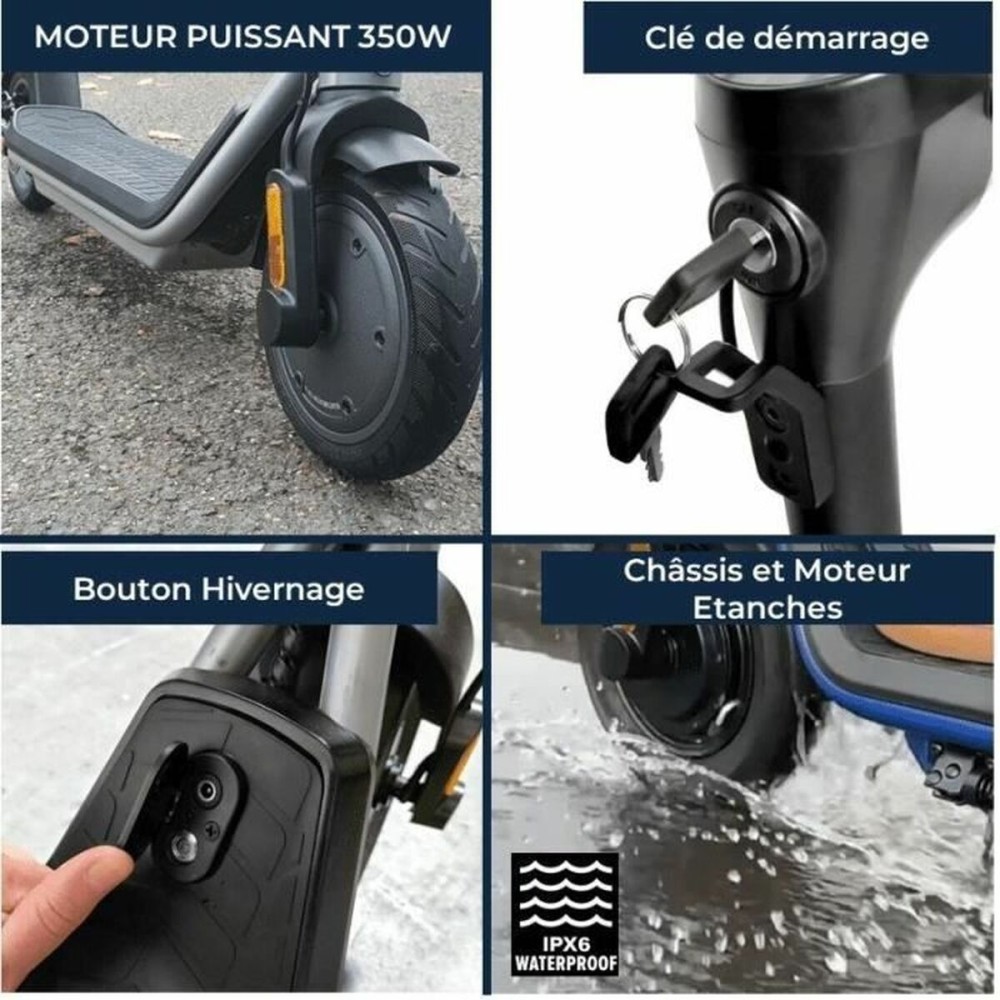 Electric Scooter Yeep.me 85a Black 350 W