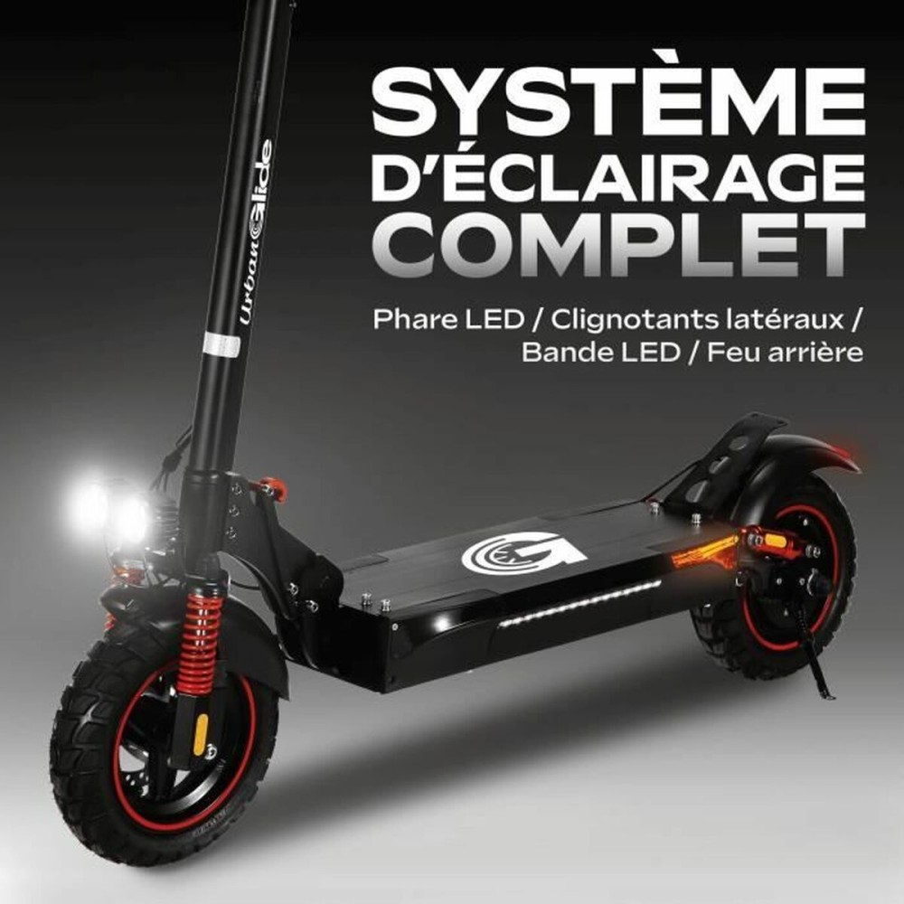 Elektroroller Urbanglide ECROSS PRO LITE 2 Schwarz 25 km/h