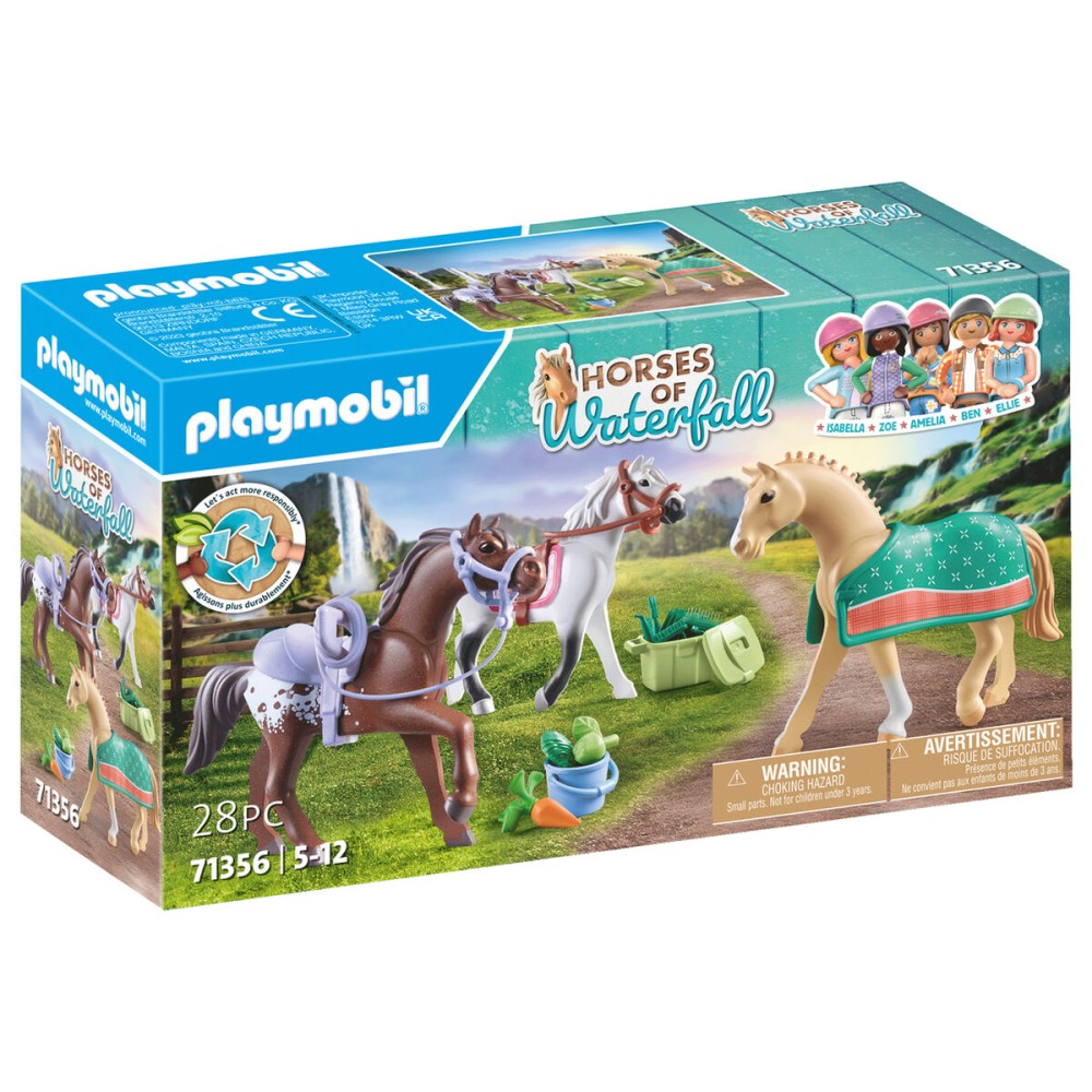 Playset Playmobil 71356 Horses of Waterfall 28 Pièces