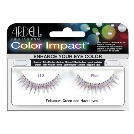 Lot de faux cils Ardell Color Impact Nº 110 Plum