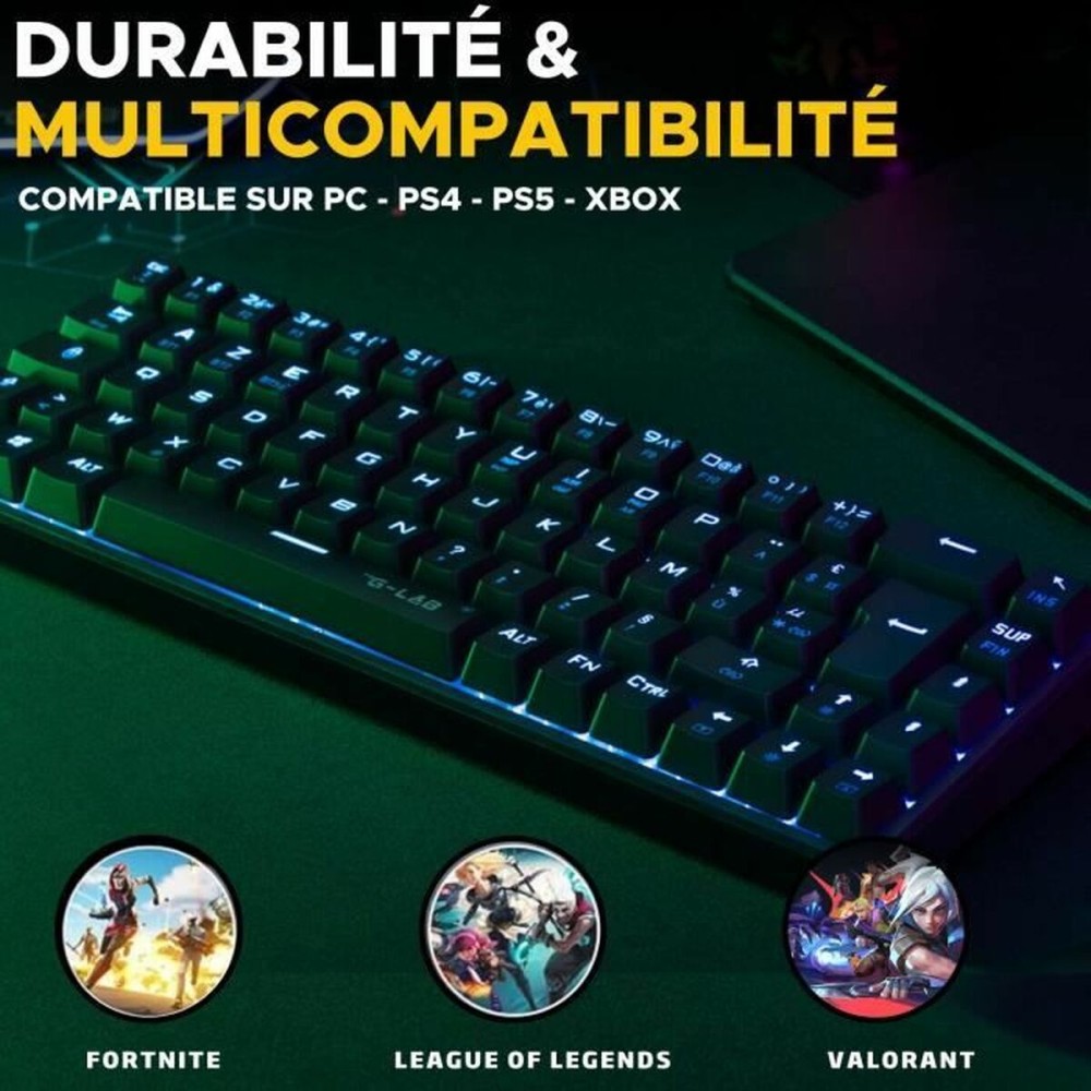 Clavier The G-Lab KEYZ TITAN Blanc
