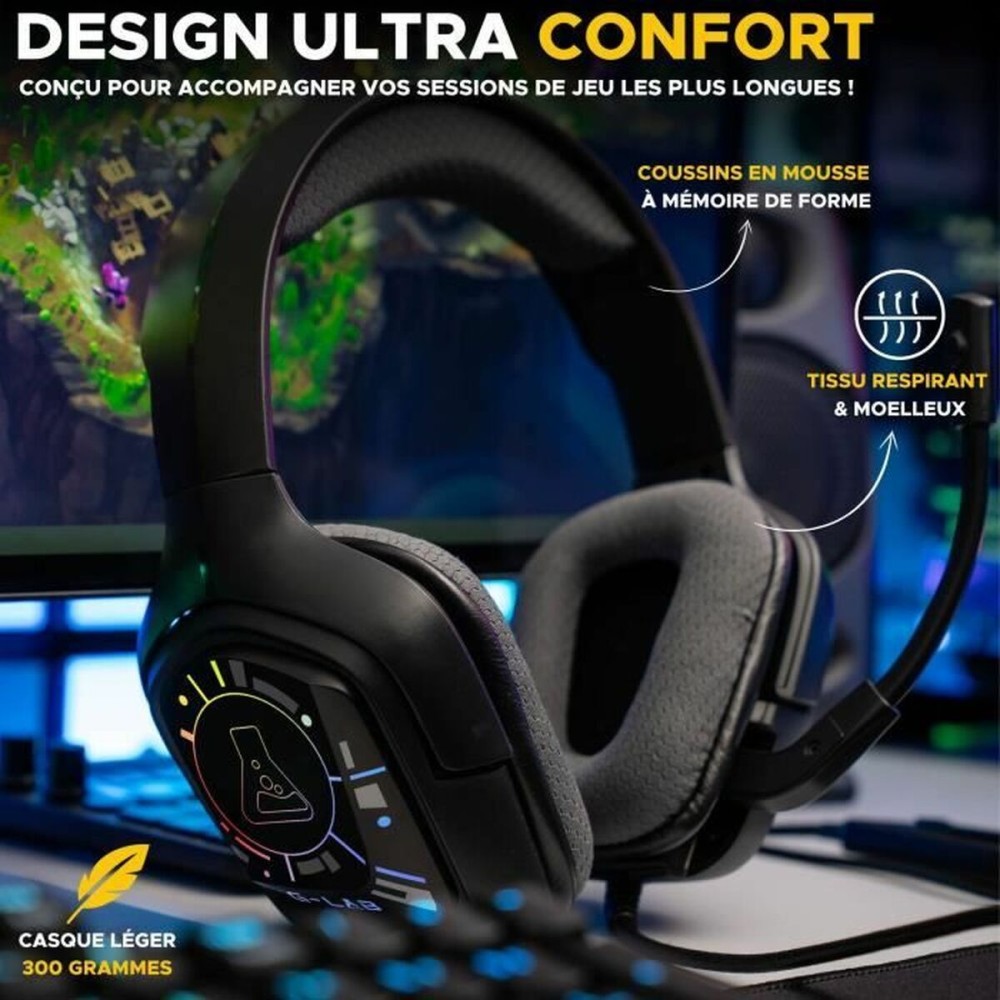 Casques avec Microphone The G-Lab KORP COBALT 7.1