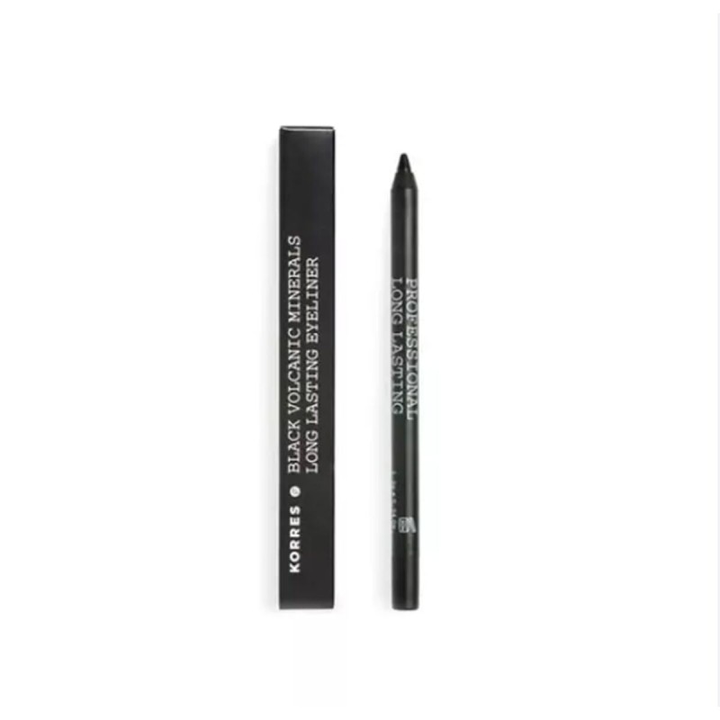 Crayon pour les yeux Korres Long Lasting Noir