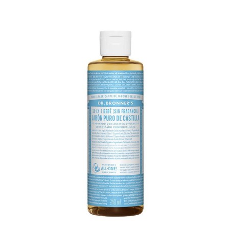 Savon liquide Dr Bronner's 240 ml Neutre