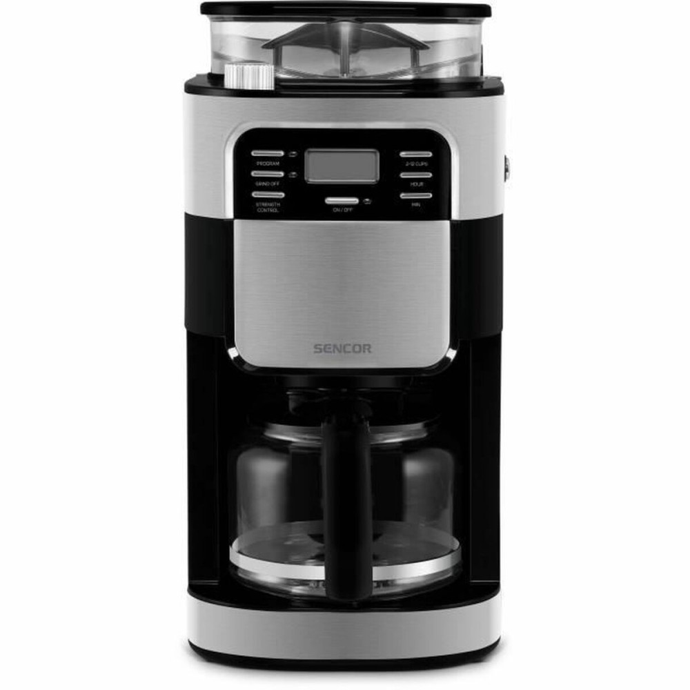 Superautomatische Kaffeemaschine Sencor SCE 7000BK Schwarz Grau