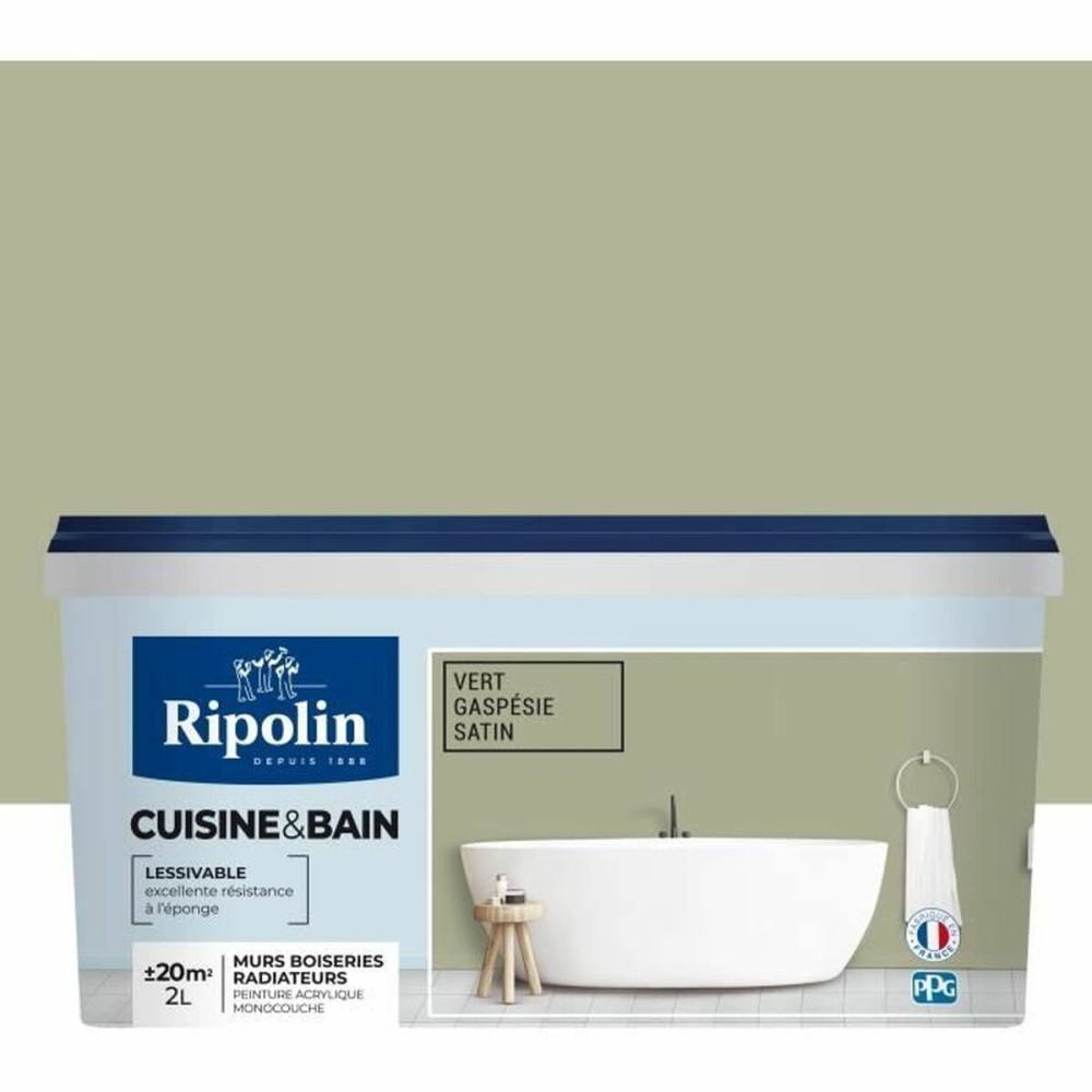 Primer Paint Ripolin Vert Satin finish 2 L