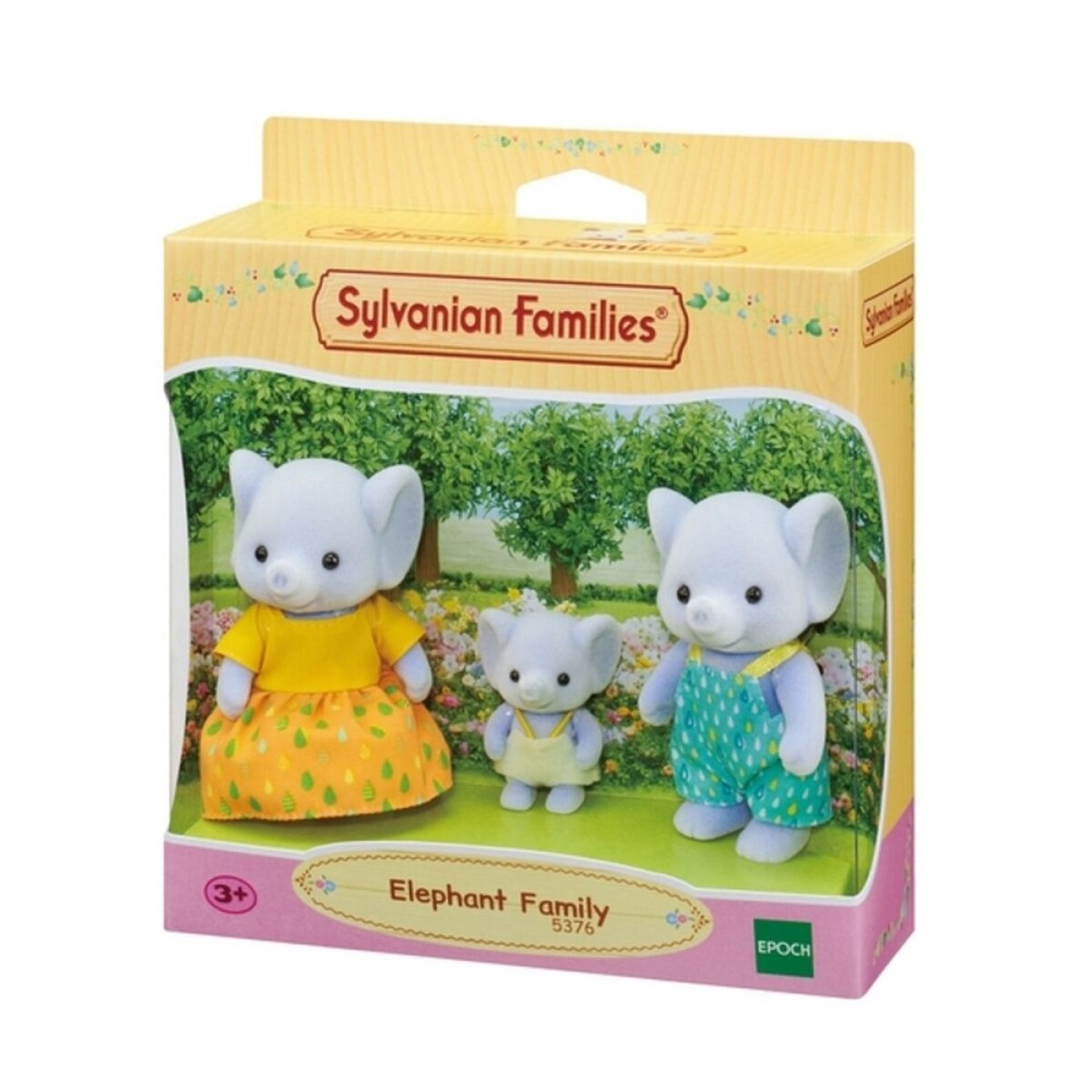 Puppen-Set Sylvanian Families 5376 The Elephant Family 1 Stücke